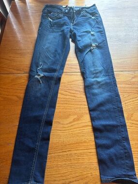 Vintage Y2K Hollister Skinny Jeans Size 7R / W28 L31